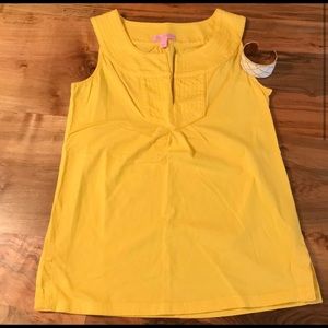 Lilly Pulitzer Yellow Tank